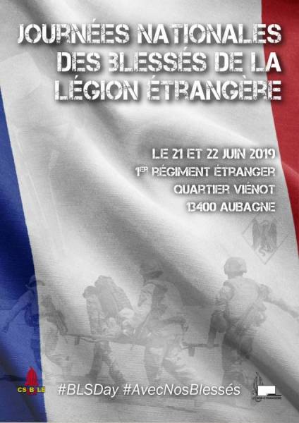 Légion étrangère - Journée des blessés 2019 